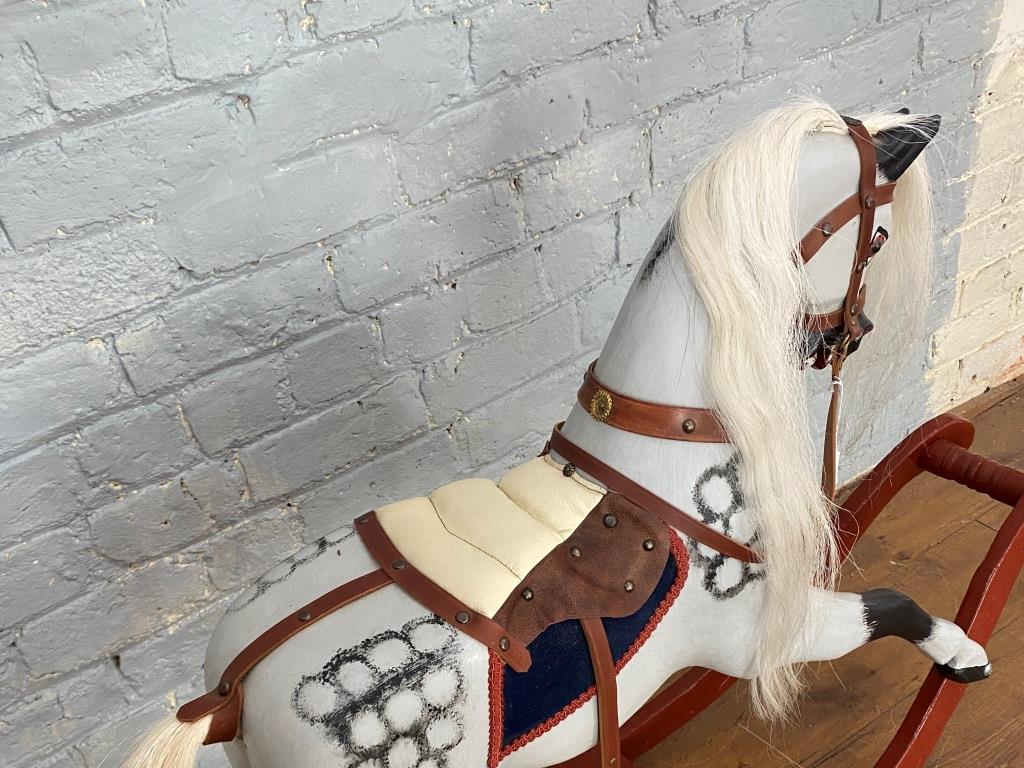 Restored bow rocking horse by Lines