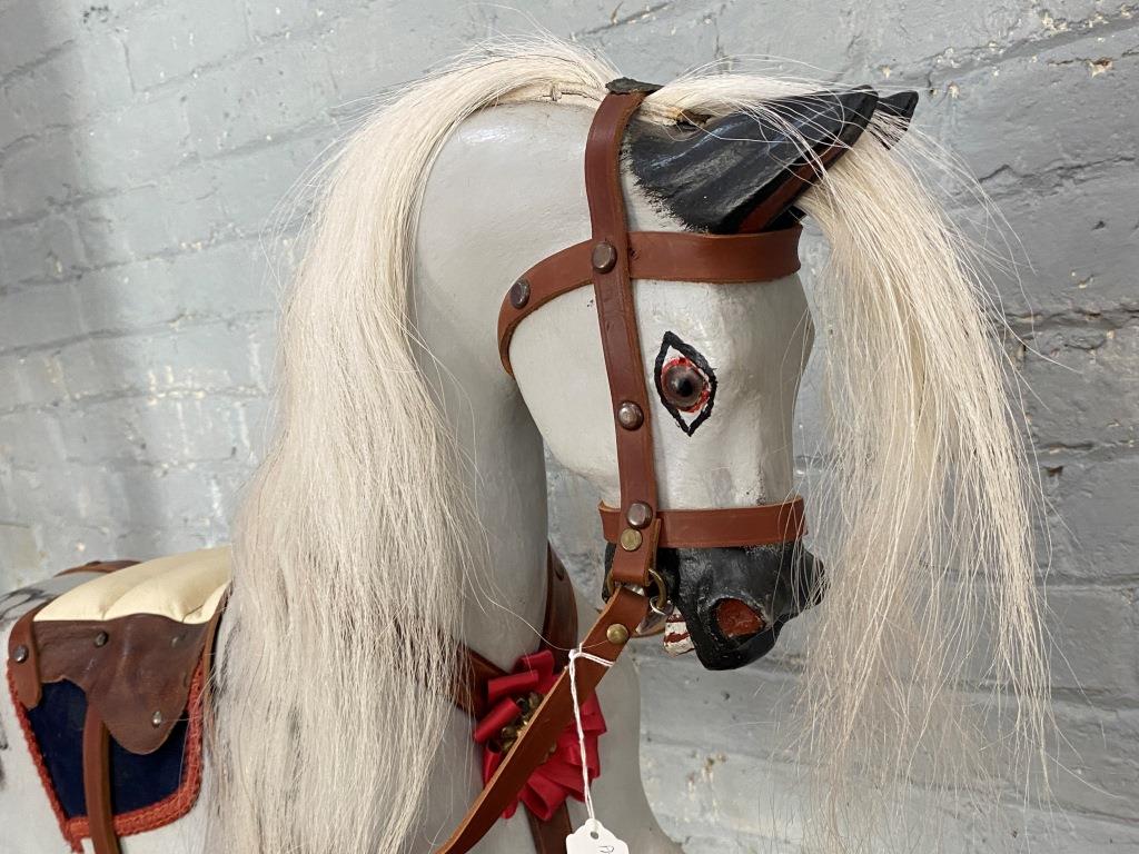 Restored bow rocking horse by Lines
