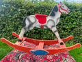 Leeway vintage bow rocking horse