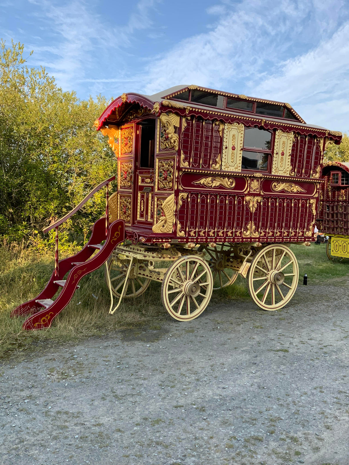 Stunning  restored ledge wagon by Watts of Bridgewater circa 1900