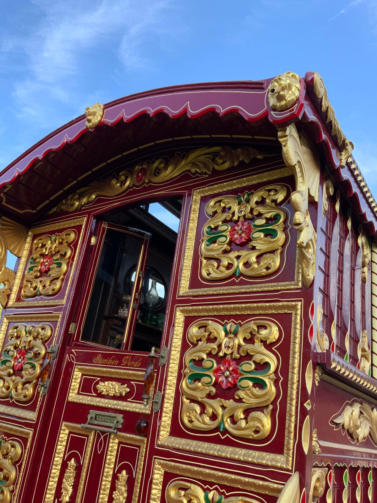 Stunning  restored ledge wagon by Watts of Bridgewater circa 1900