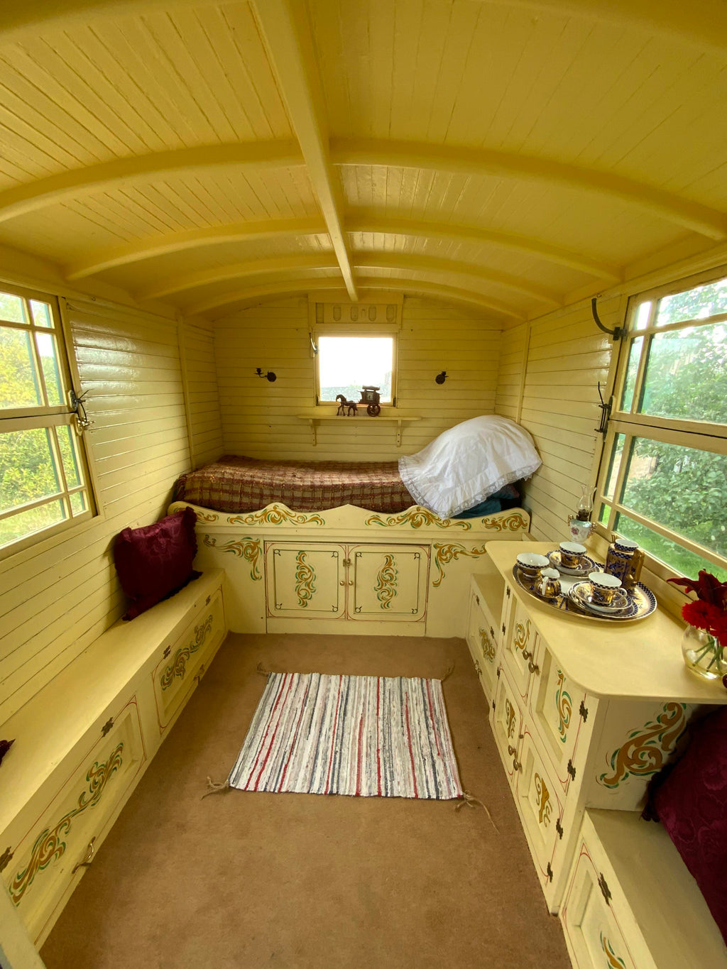 Restored historic Hutchins ledge wagon circa 1920