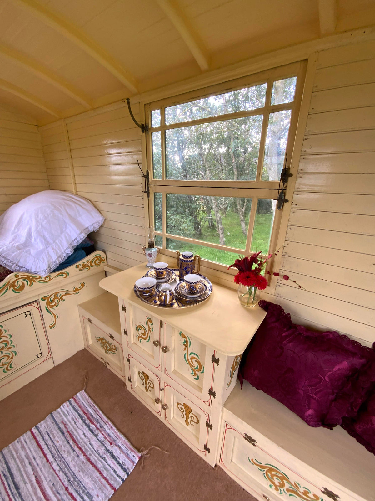 Restored historic Hutchins ledge wagon circa 1920