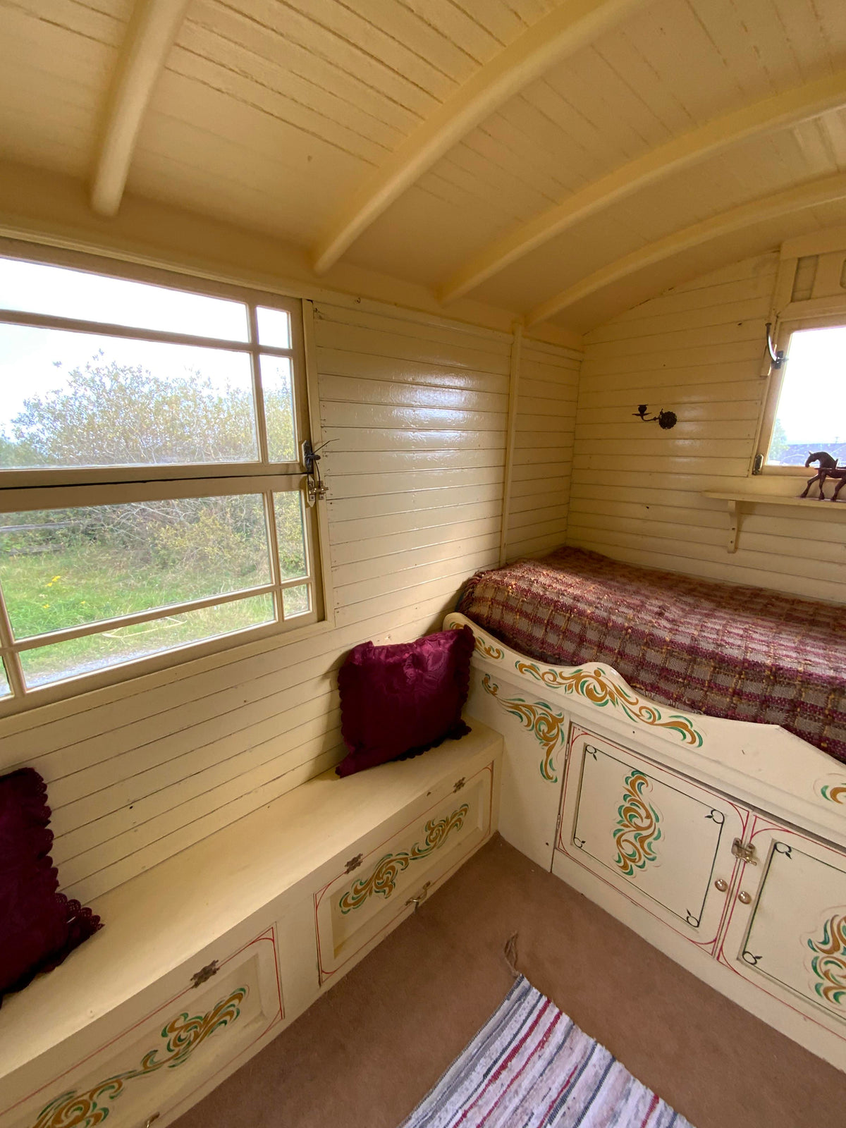 Restored historic Hutchins ledge wagon circa 1920