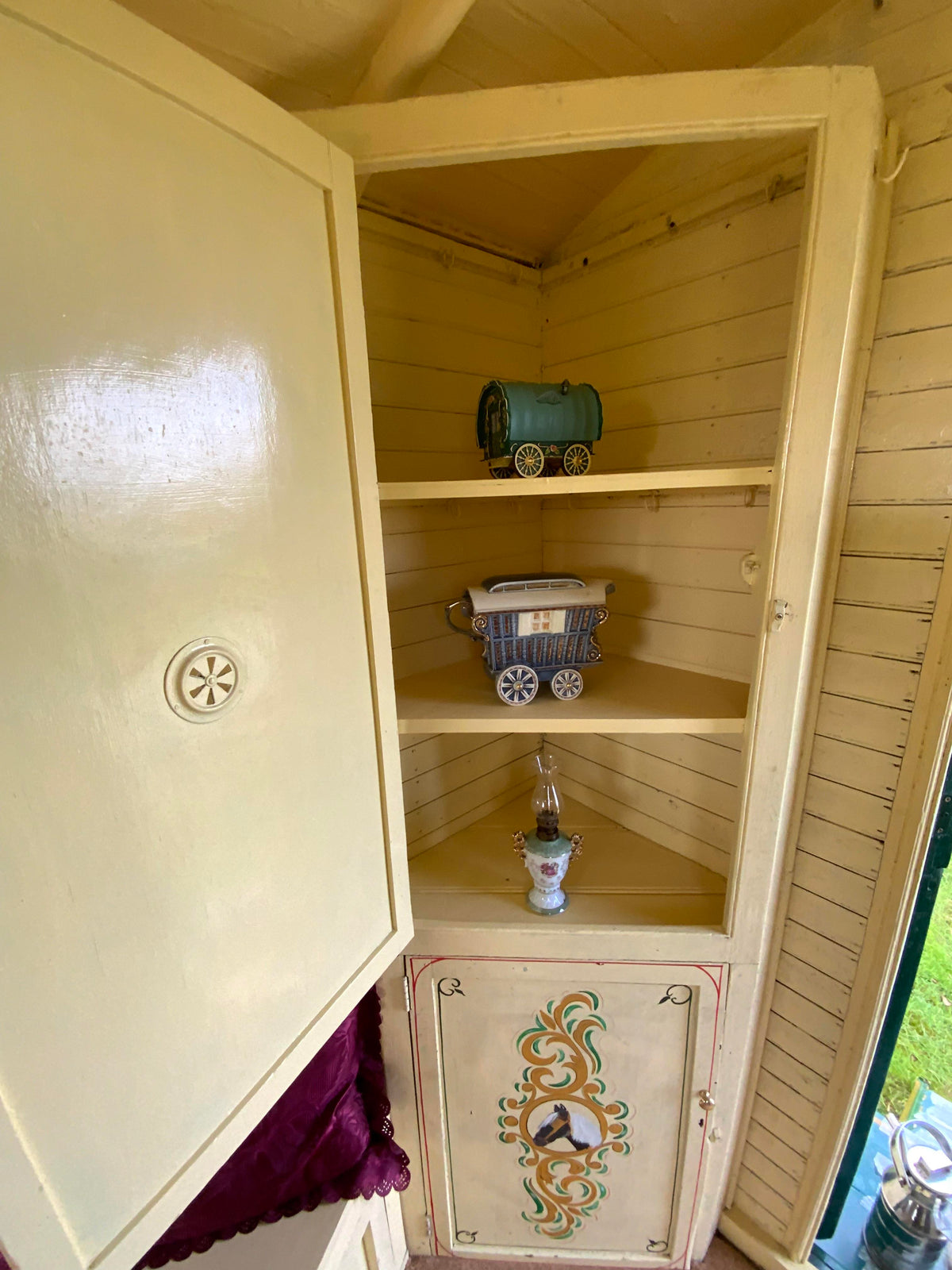 Restored historic Hutchins ledge wagon circa 1920