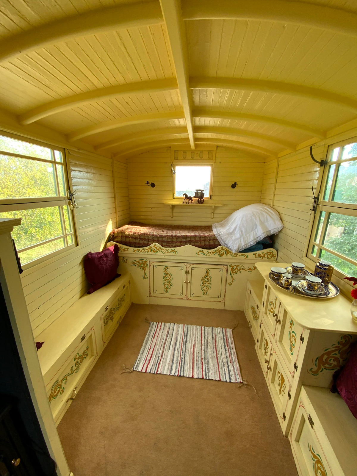Restored historic Hutchins ledge wagon circa 1920