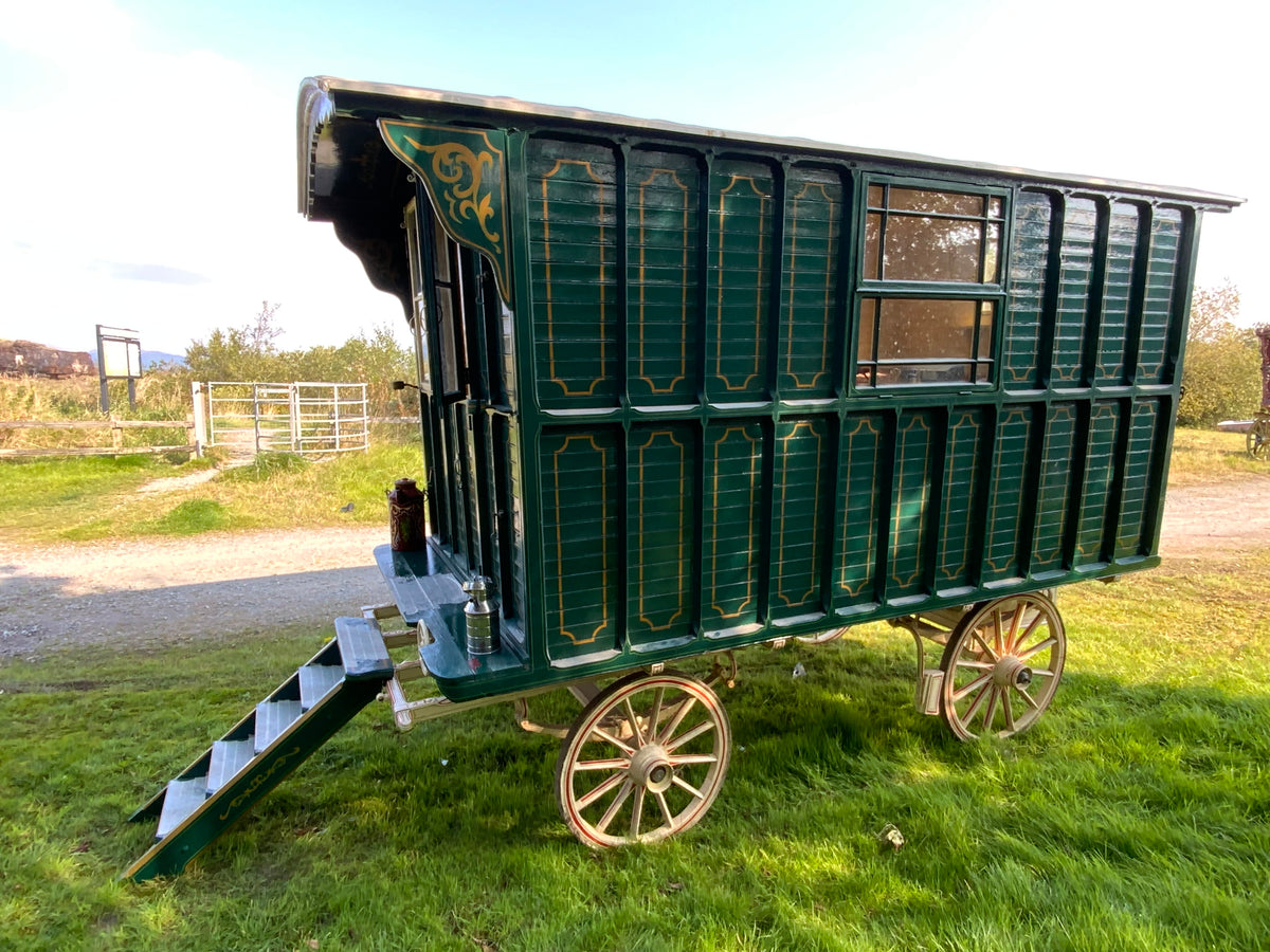 Restored historic Hutchins ledge wagon circa 1920