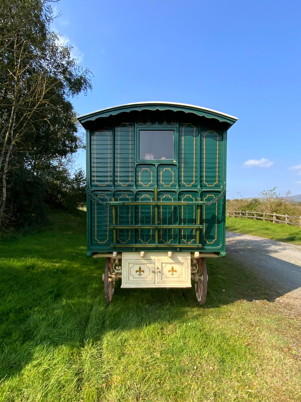 Restored historic Hutchins ledge wagon circa 1920